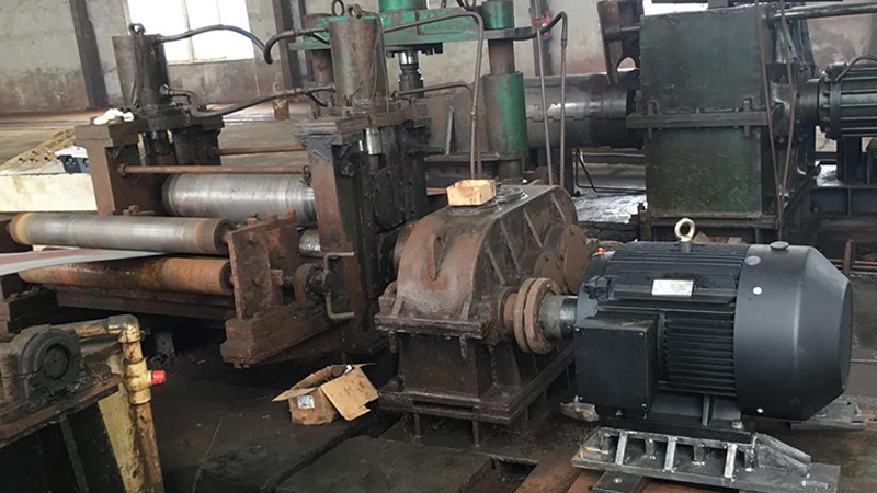 江蘇省某冷軋鋼帶廠使用山東力久永磁同步電動機節(jié)能改造項目