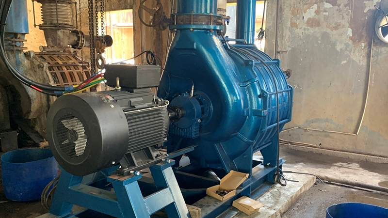 力久永磁電機在某礦業(yè)公司離心風機上改造應用